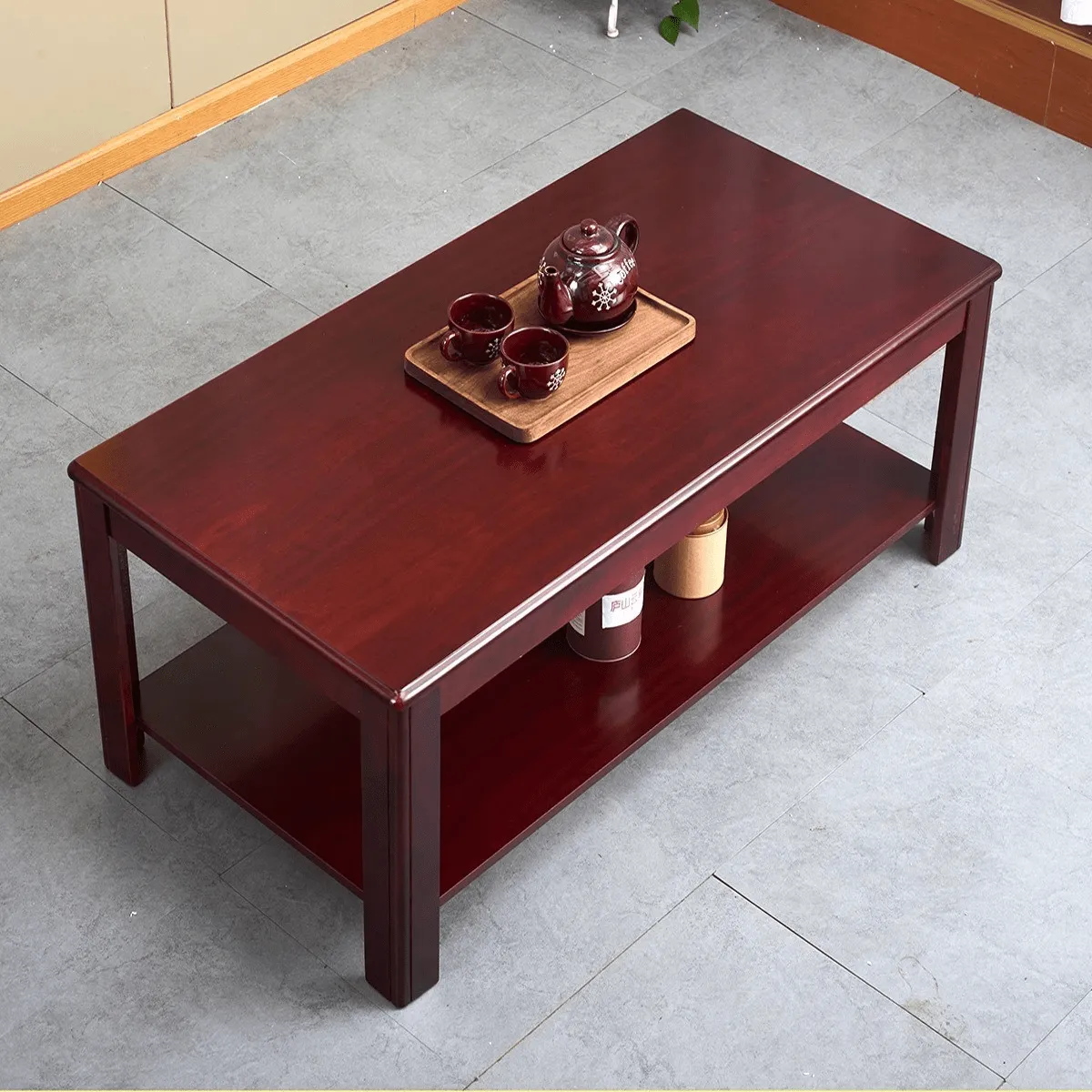 Executive Wooden Coffee Table