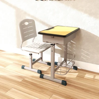 Buy an adjustable kids desk and chair set with height-adjustable design, storage, and ergonomic support—perfect for studying, reading, and home learning.